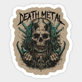 Death Metal Sticker